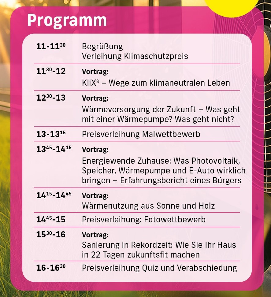 <p>Wärmetag im Überblick: </p> / Bild